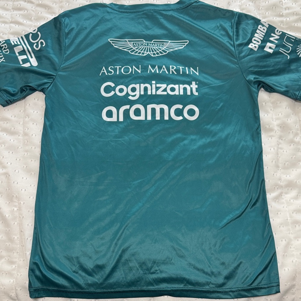 Green Racing Shirt - Picture 2 of 2